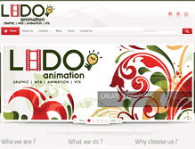Tablet Screenshot of lidoanimation.com